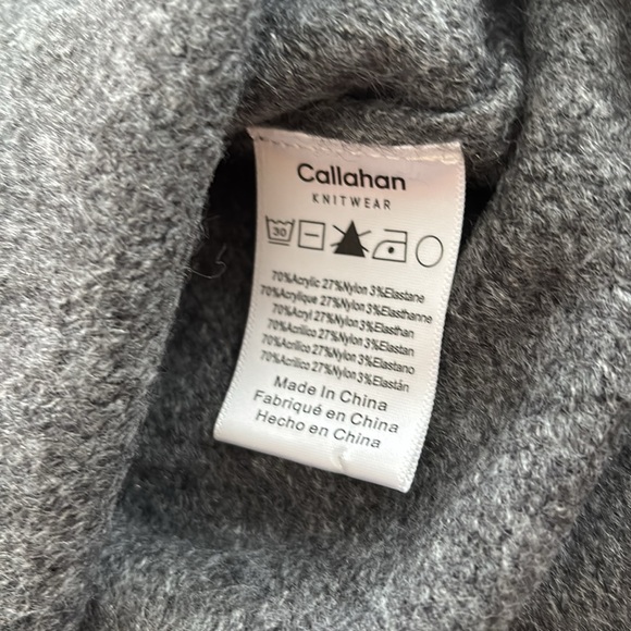 Callahan knitwear size XS grey knit sweater - Picture 7 of 7